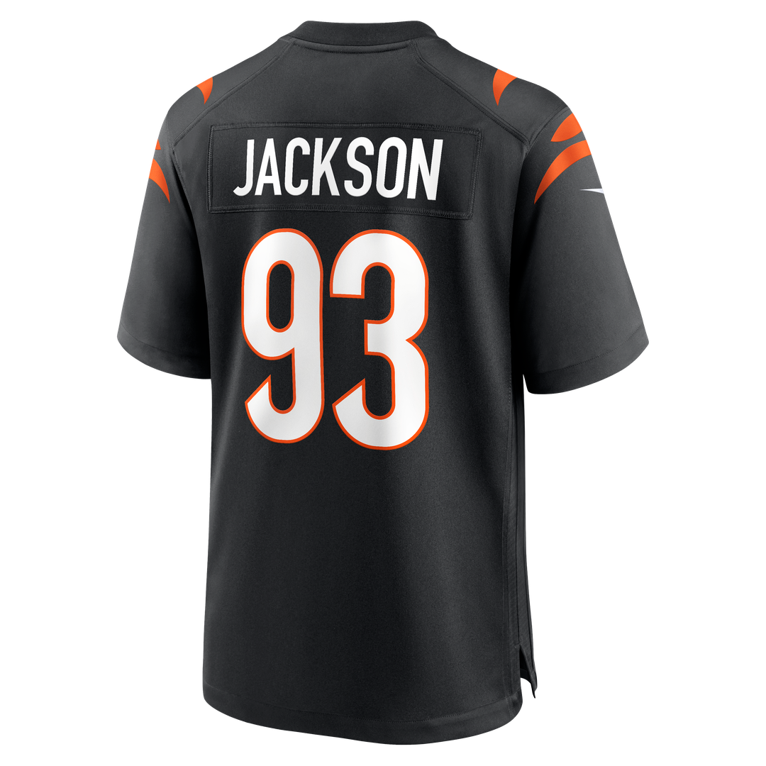 McKinnley Jackson Cincinnati Bengals Nike Game Jersey - Black