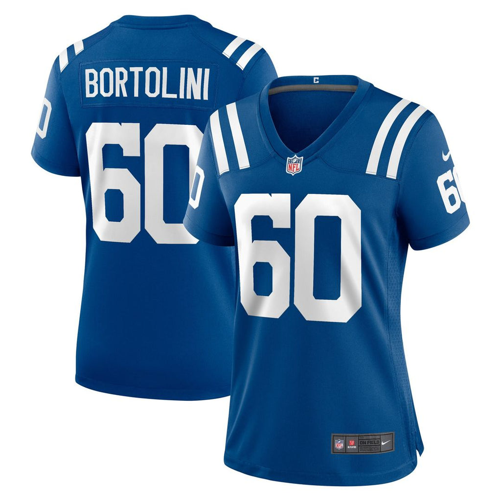 Tanor Bortolini Indianapolis Colts Nike Women's Game Jersey - Royal