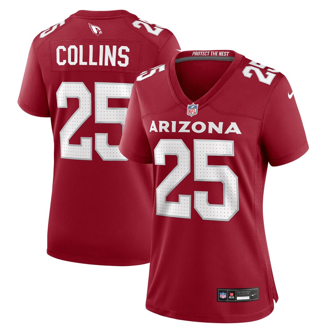 Zaven Collins Arizona Cardinals Nike Women's Player Official Jersey - Cardinal