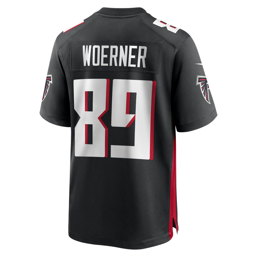 Charlie Woerner Atlanta Falcons Nike  Game Official Jersey -  Black