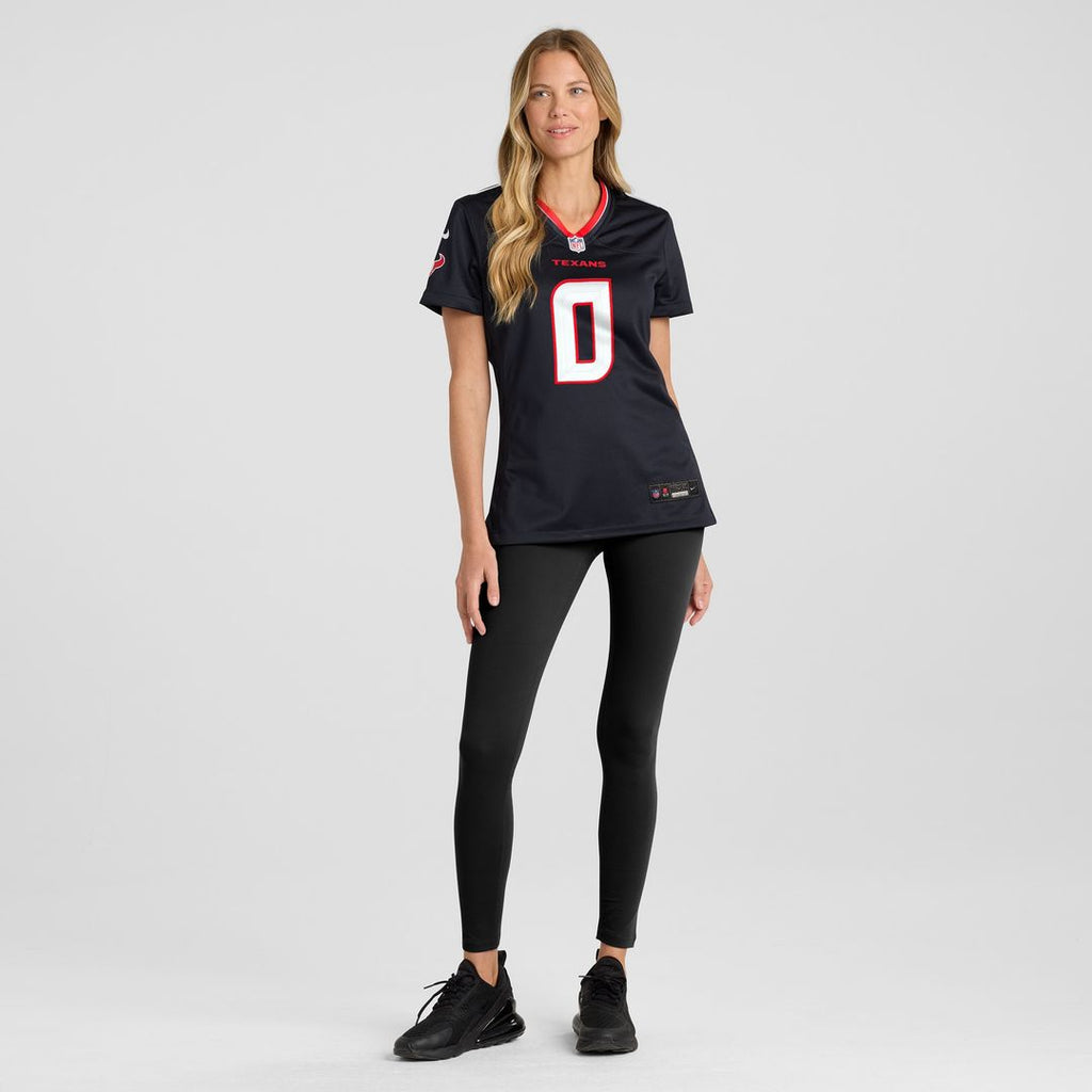 Azeez Al-Shaair Houston Texans Nike Women's Team Game Jersey - Navy