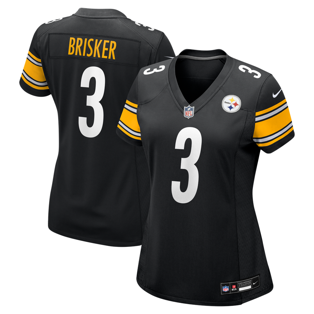 Jaquan Brisker Pittsburgh Steelers Nike Women's Team Game Official Jersey -  Black