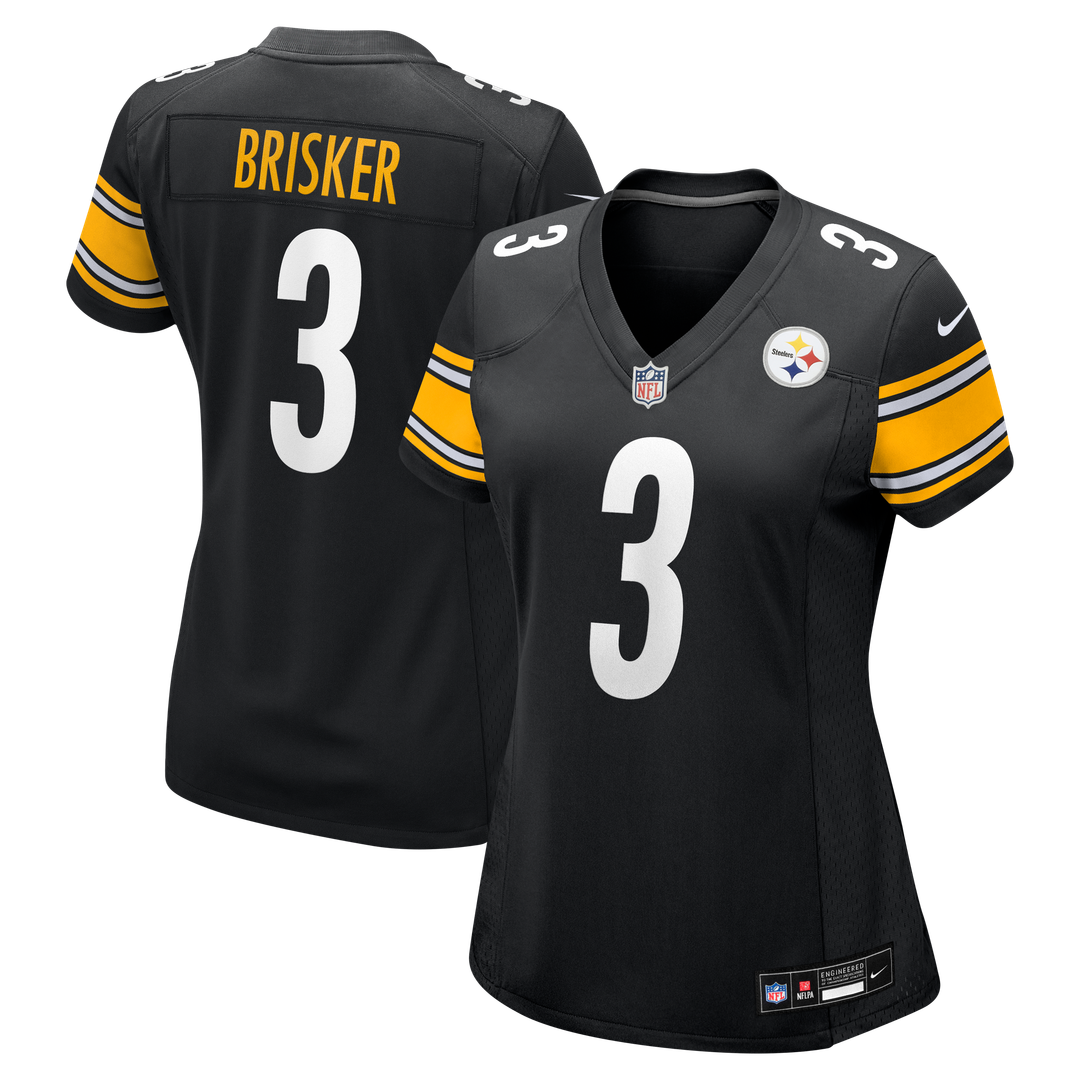 Jaquan Brisker Pittsburgh Steelers Nike Women's Team Game Official Jersey -  Black