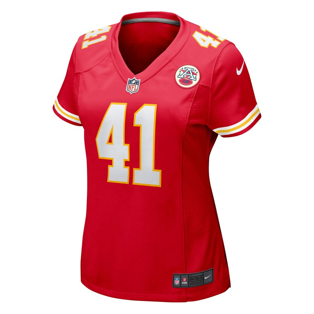 James Winchester Kansas City Chiefs Nike Women's Game Official Jersey - Red