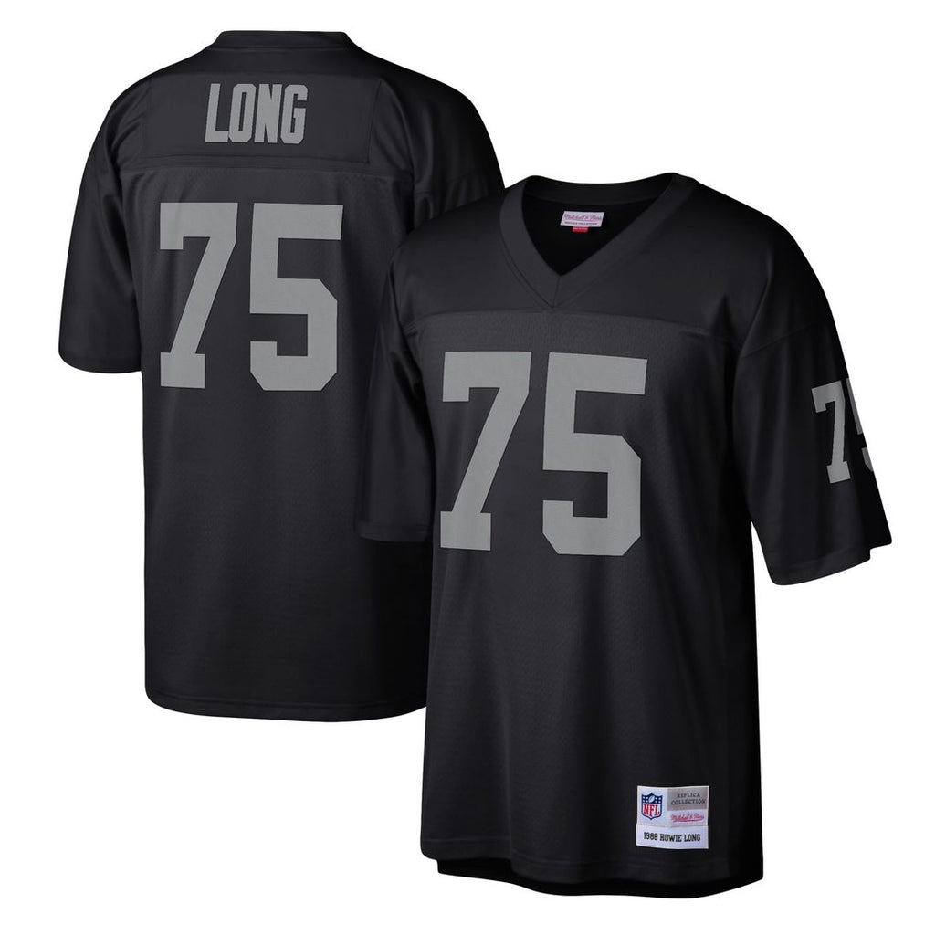 Howie Long Las Vegas Raiders Mitchell & Ness Legacy Replica Official Jersey - Black