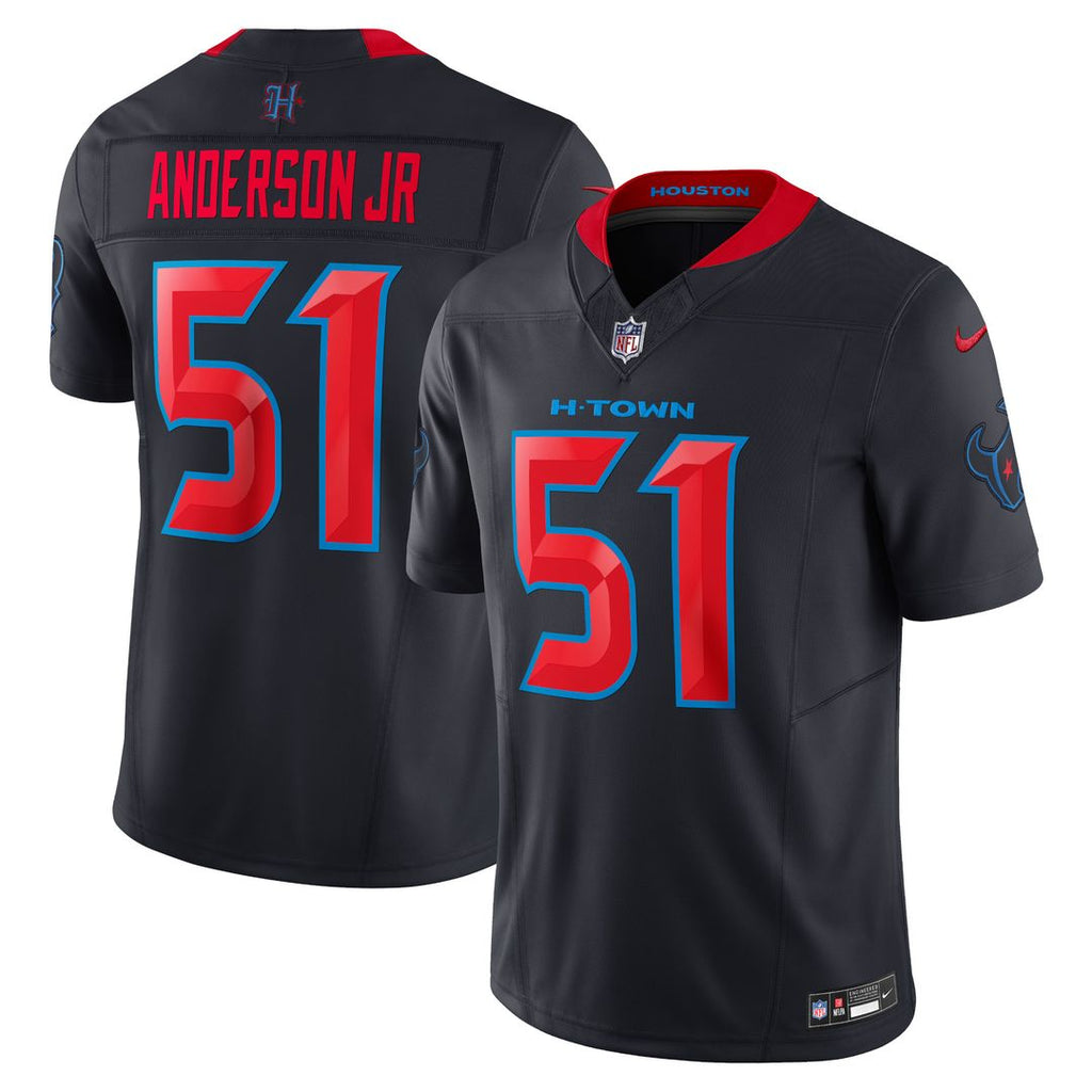 Will Anderson Jr. Houston Texans Nike 2nd Alternate Vapor F.U.S.E. Limited Official Jersey - Navy
