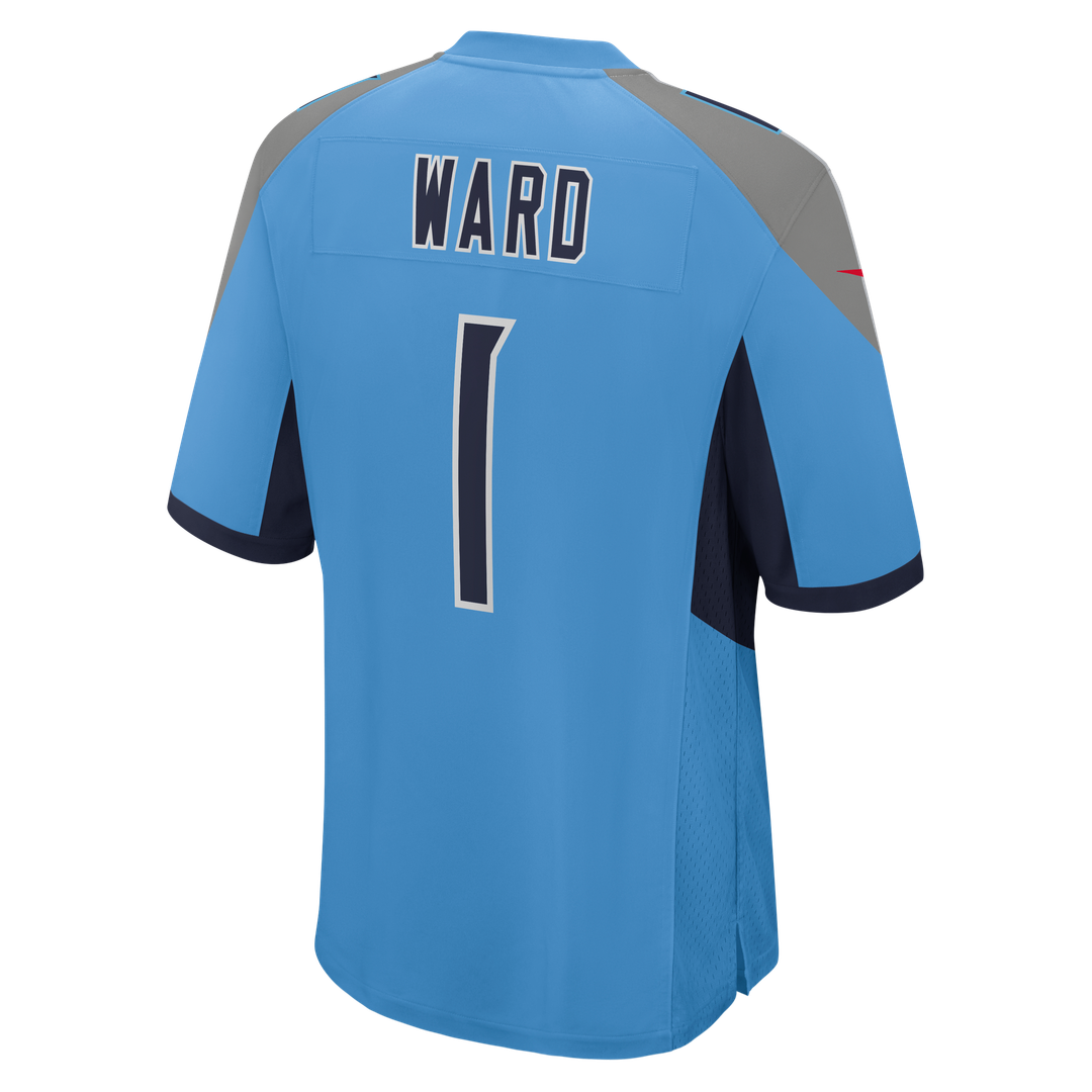 Cameron Ward Tennessee Titans Nike Team Game Official Jersey - Light Blue