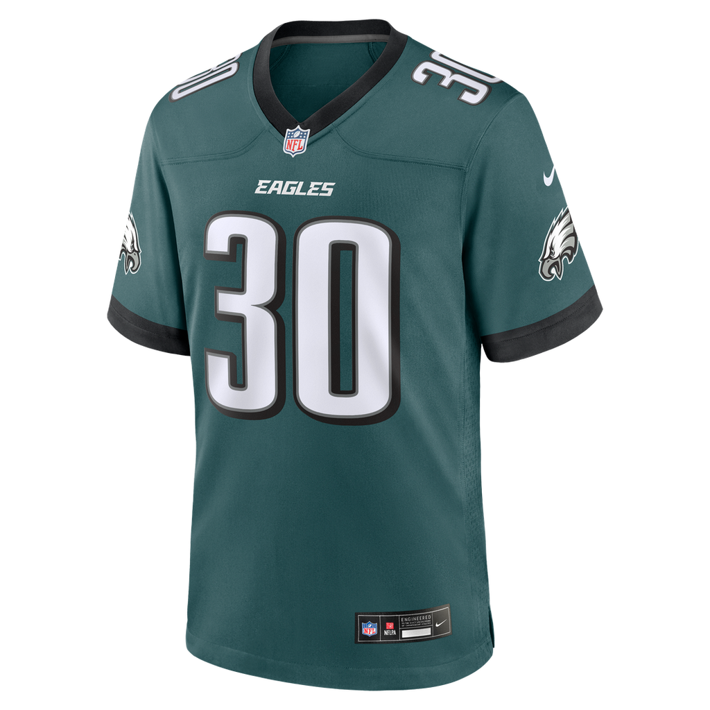 Jihaad Campbell Philadelphia Eagles Nike Game Player Official Jersey - Green