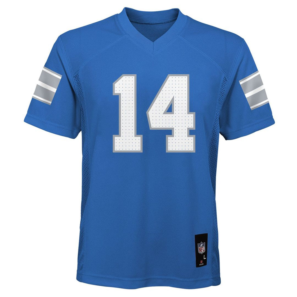 Amon-Ra St. Brown Detroit Lions Youth Replica Player Official Jersey - Blue