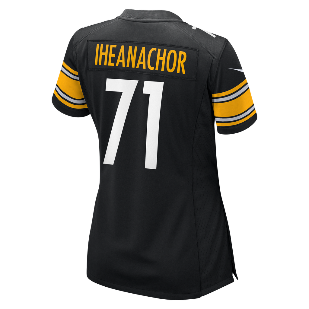 Max Iheanachor Pittsburgh Steelers Nike Women's Team Game Jersey - Black