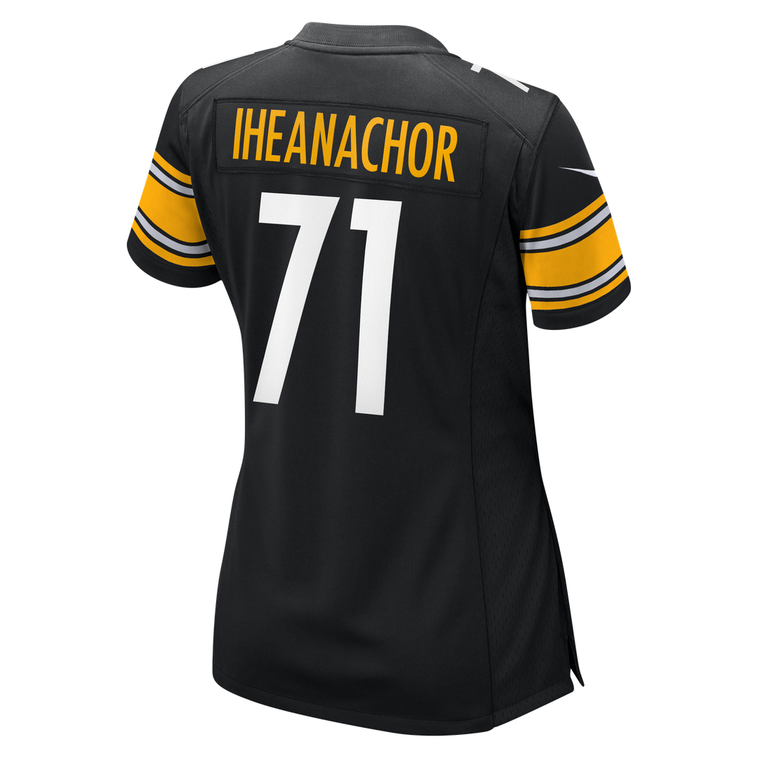 Max Iheanachor Pittsburgh Steelers Nike Women's Team Game Jersey - Black