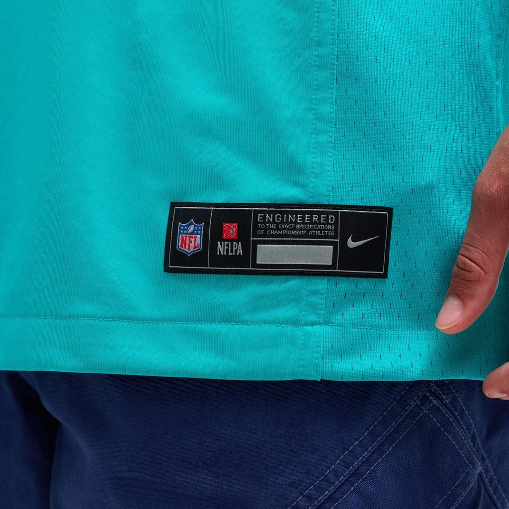 Tyreek Hill Miami Dolphins Nike Game Official Jersey - Aqua