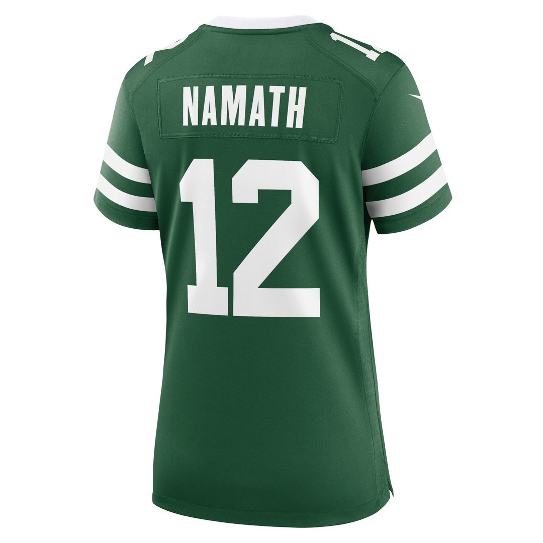 Joe Namath New York Jets Nike Women's Retired Player Alternate Game Official Jersey - Legacy Black