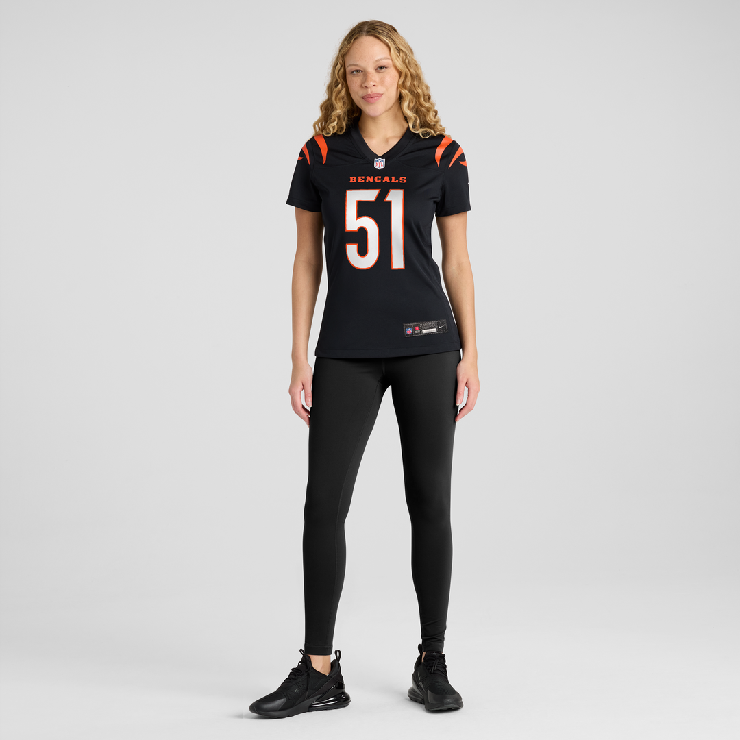 Isaiah Foskey Cincinnati Bengals Nike Women's Team Game Official Jersey -  Black