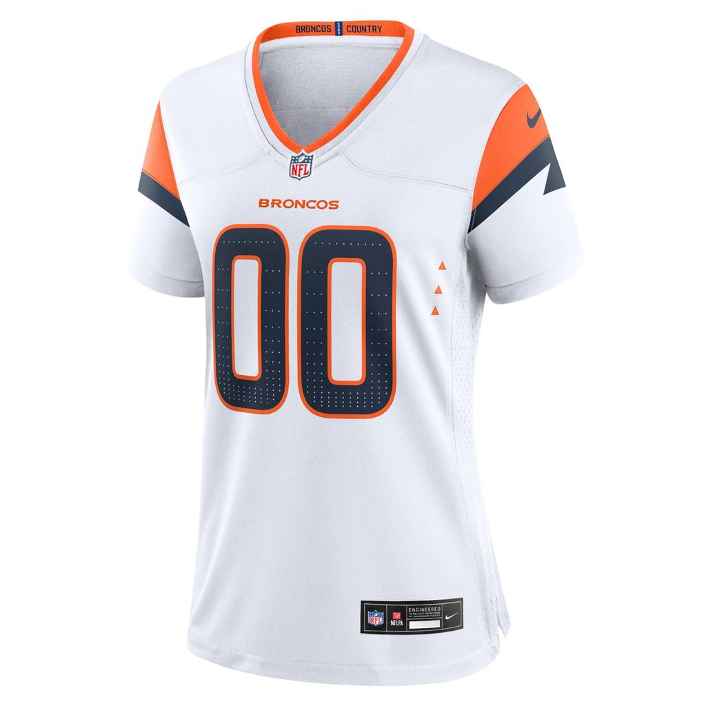 Denver Broncos Nike Women's Alternate Custom Game Jersey - Navy