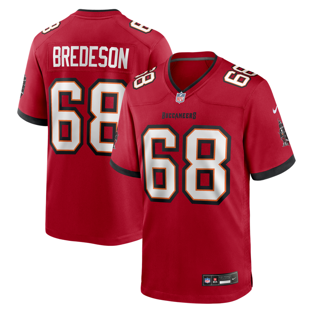 Ben Bredeson Tampa Bay Buccaneers Nike Game Jersey - Red