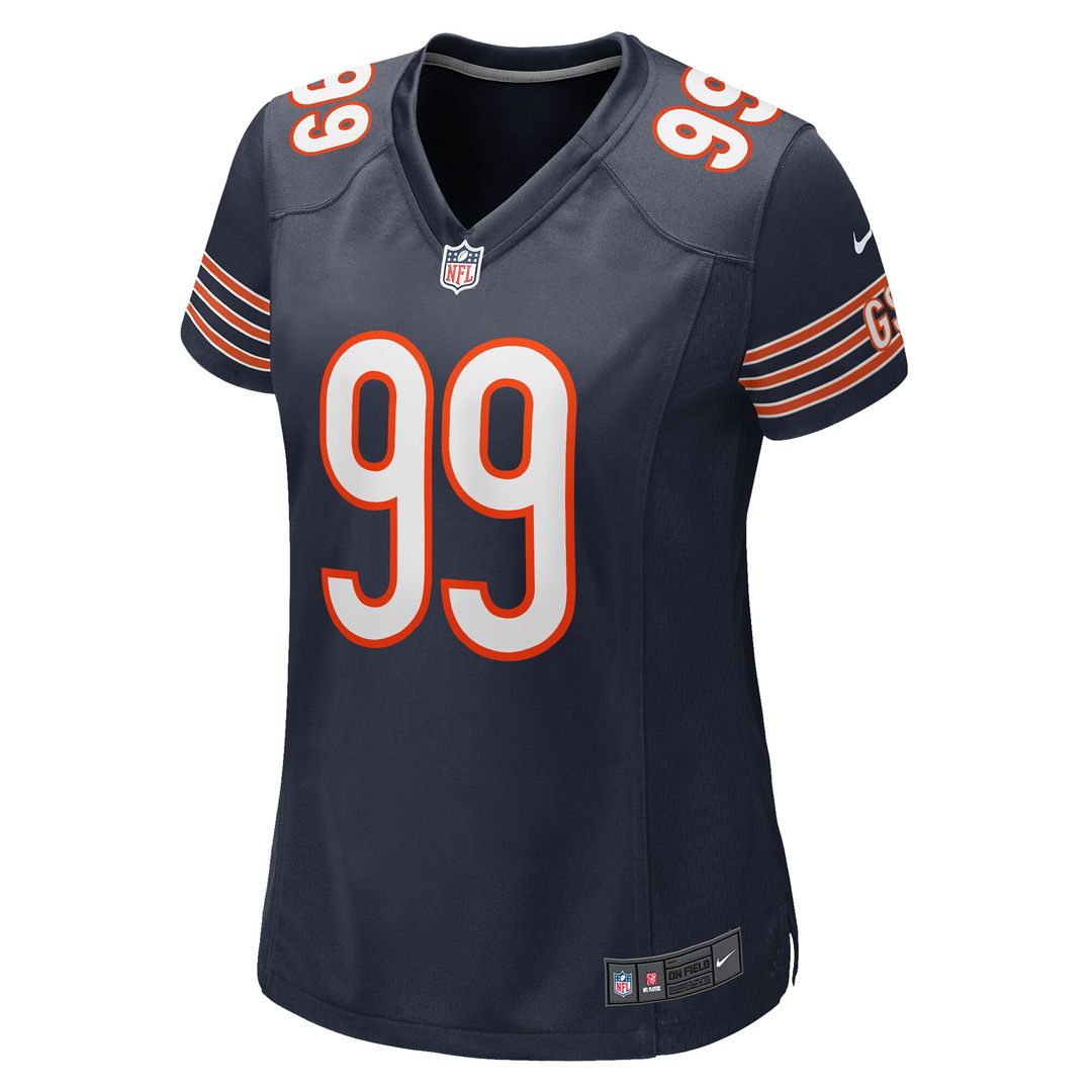 Gervon Dexter Sr Chicago Bears Nike Women's Team Game Official Jersey -  Navy