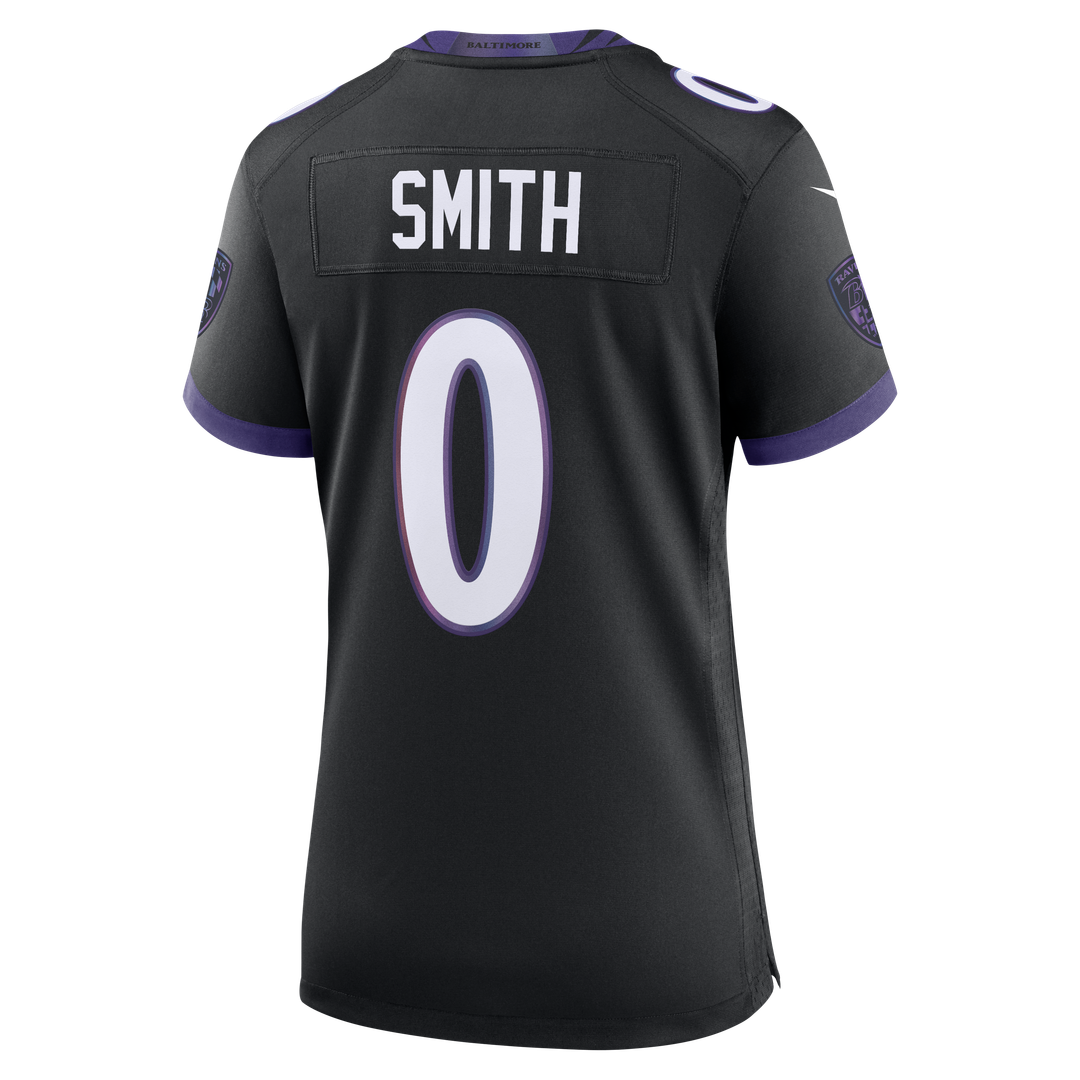 Roquan Smith Baltimore Ravens Nike Women's Alternate Game Official Jersey - Black