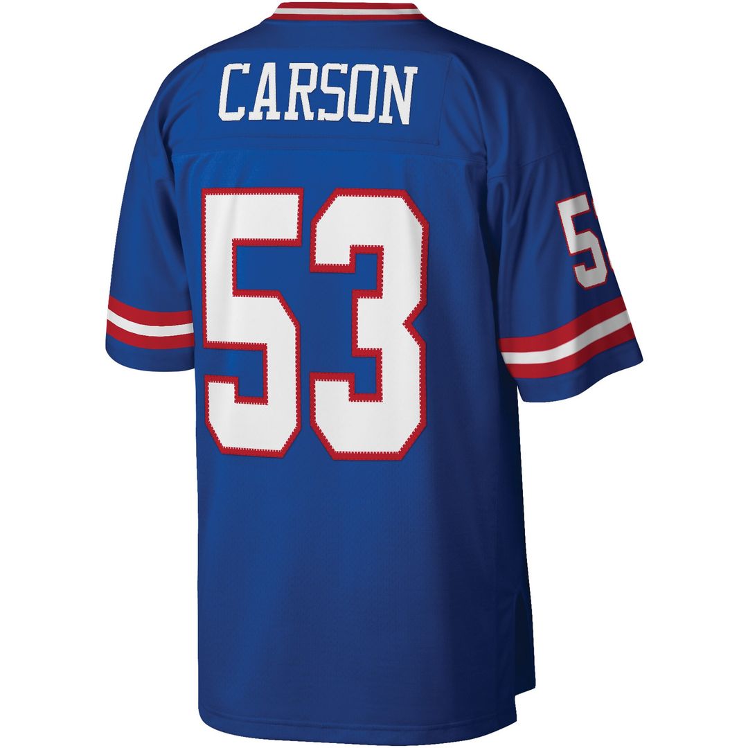 Harry Carson New York Giants Mitchell & Ness Legacy Replica Official Jersey - Royal