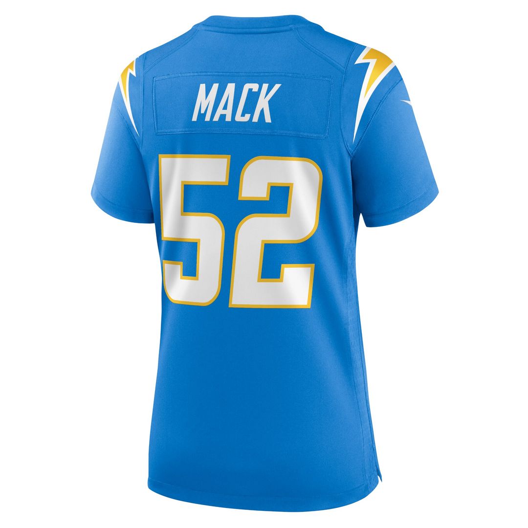 Khalil Mack Los Angeles Chargers Nike Women's Player Official Jersey - Powder Blue