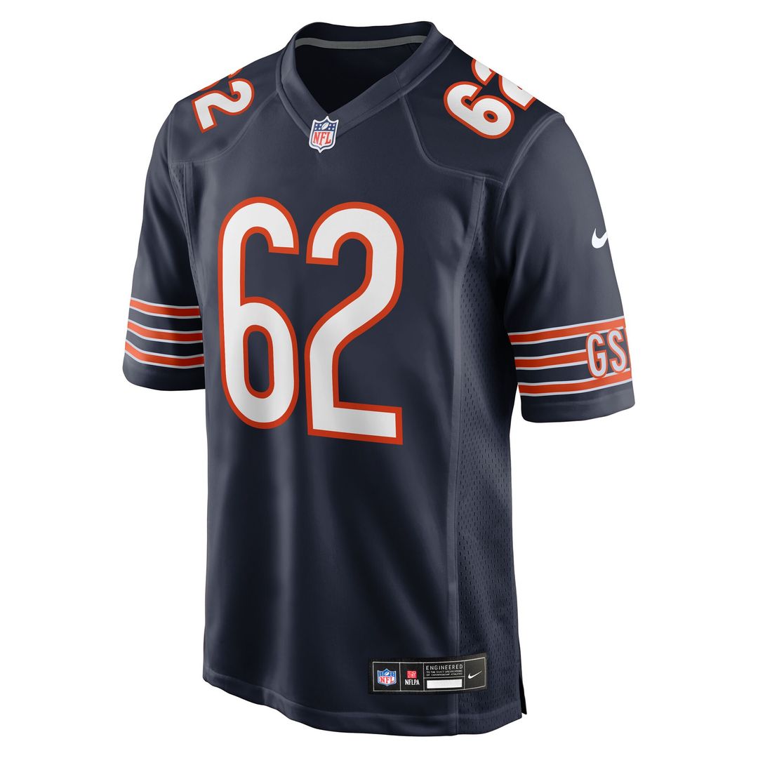 Joe Thuney Chicago Bears Nike Team Game Jersey - Navy