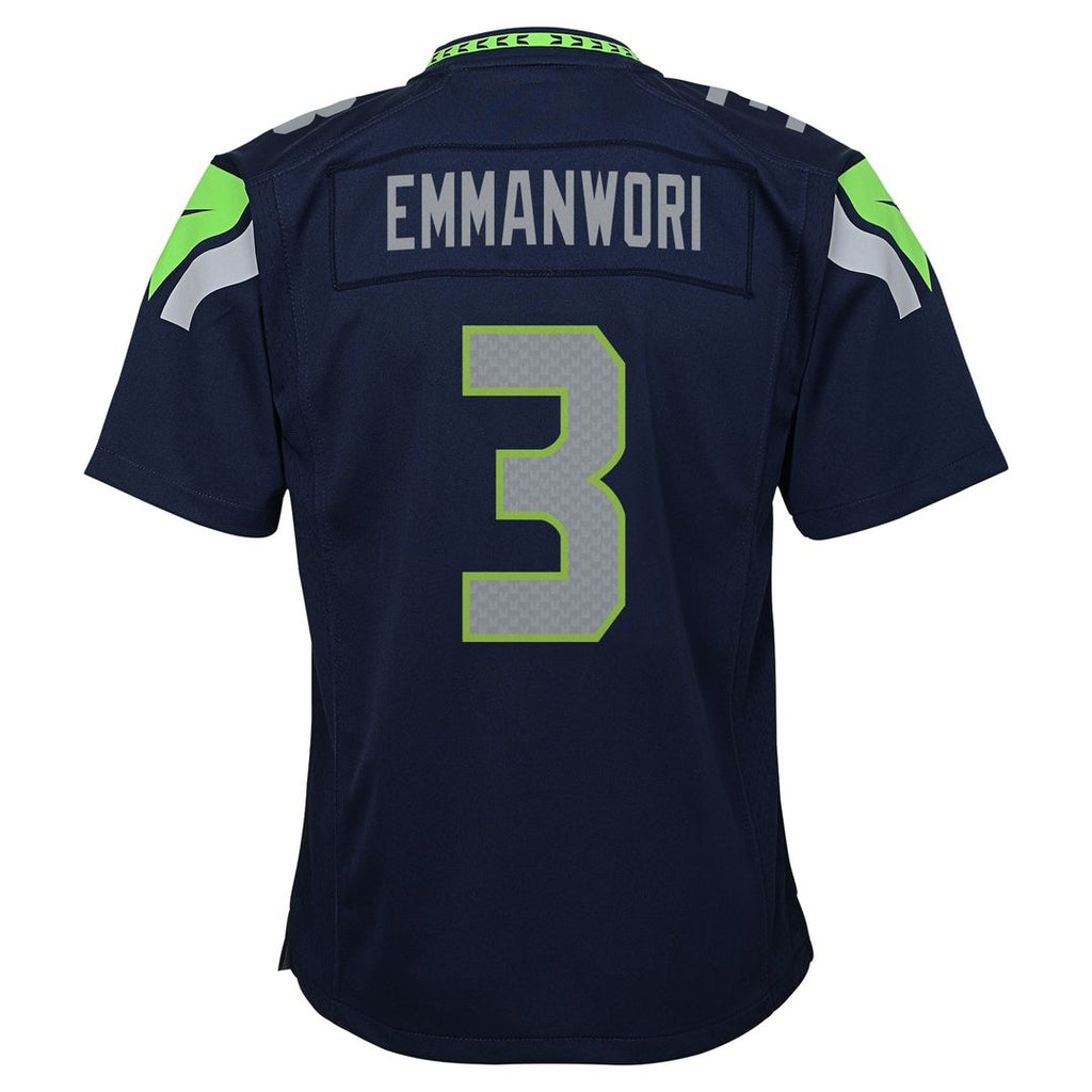 Nick Emmanwori Seattle Seahawks Nike Youth  Game Official Jersey - College Navy