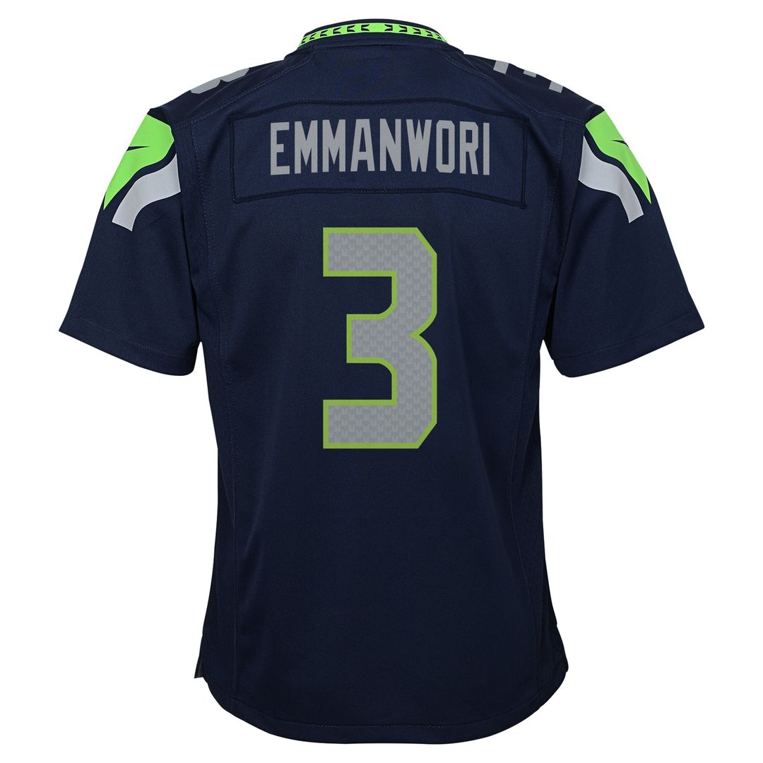 Nick Emmanwori Seattle Seahawks Nike Youth  Game Official Jersey - College Navy