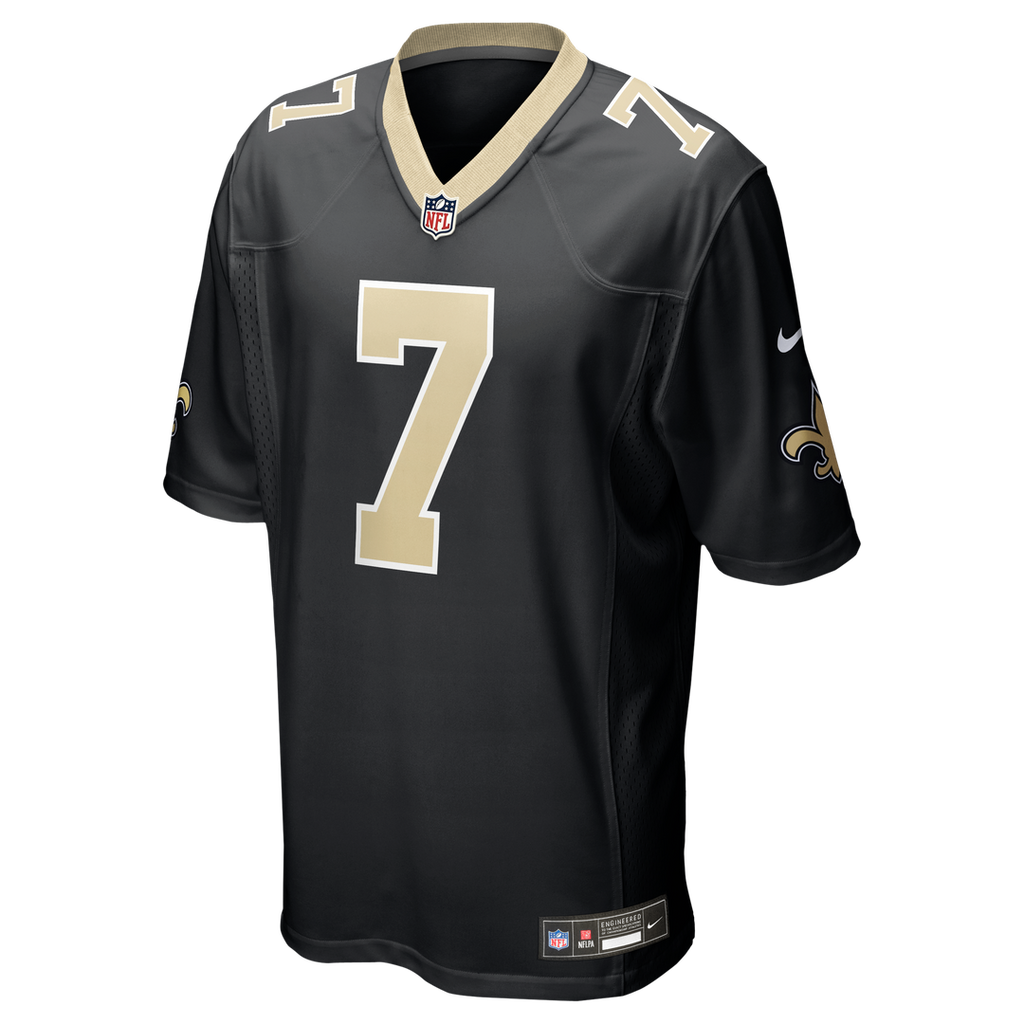 Taysom Hill New Orleans Saints Nike Game Official Jersey - Black