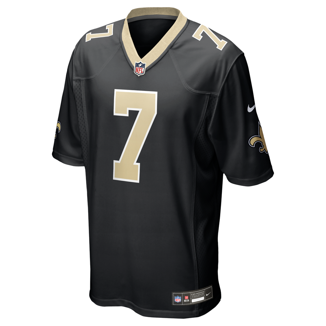 Taysom Hill New Orleans Saints Nike Game Official Jersey - Black