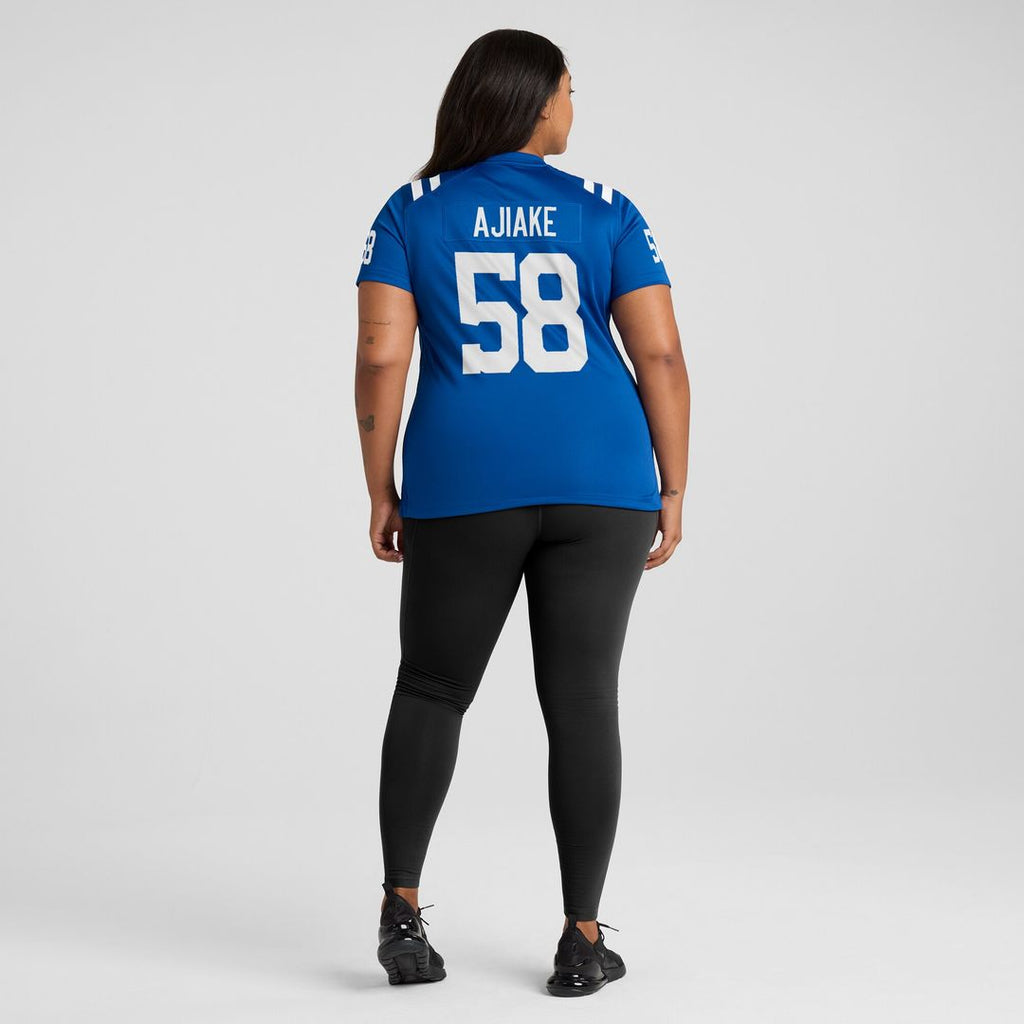 Austin Ajiake Indianapolis Colts Nike Women's Game Jersey - Royal