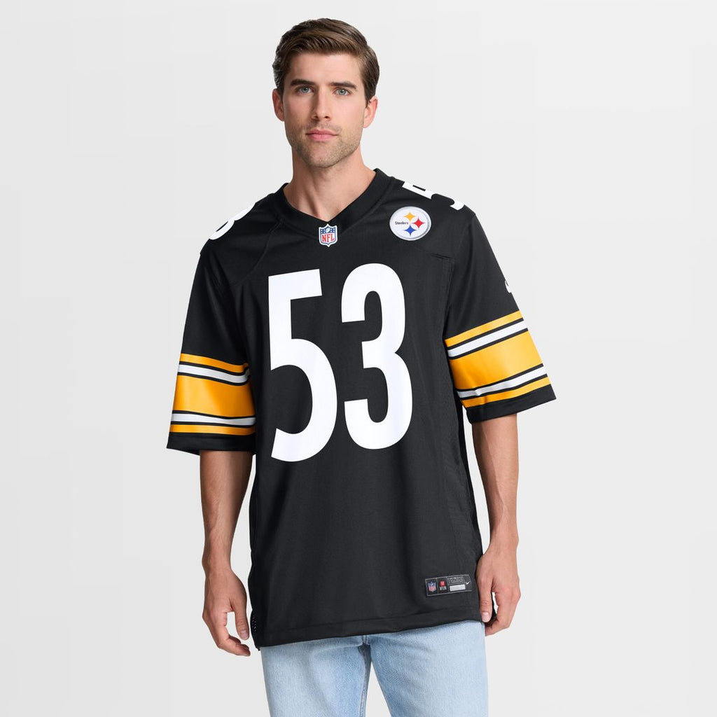 JaWhaun Bentley Pittsburgh Steelers Nike Team Game Official Jersey -  Black