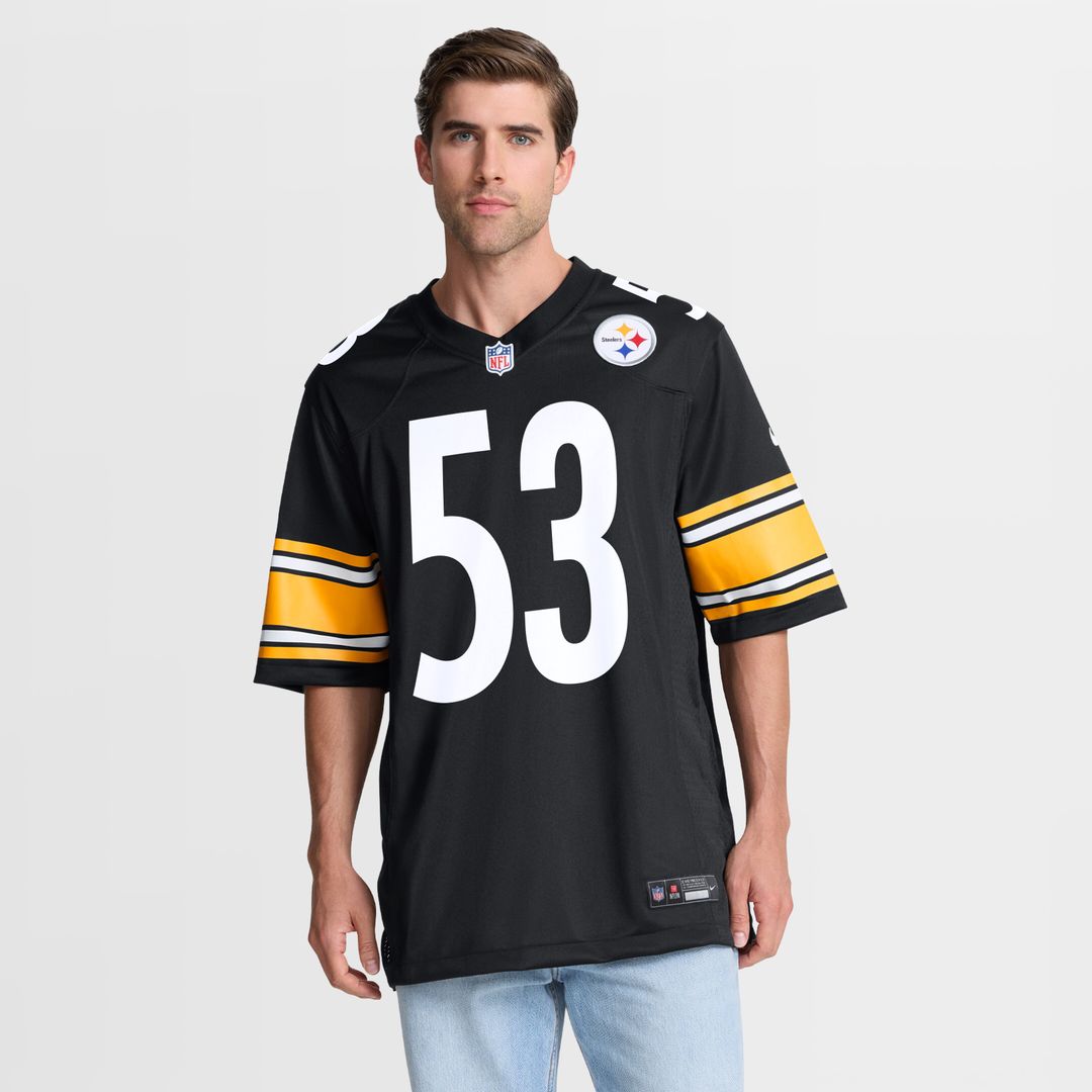 JaWhaun Bentley Pittsburgh Steelers Nike Team Game Official Jersey -  Black