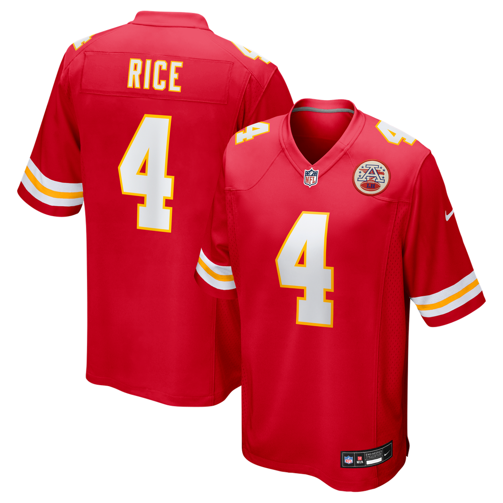 Rashee Rice Kansas City Chiefs Nike  Game Official Jersey -  Red