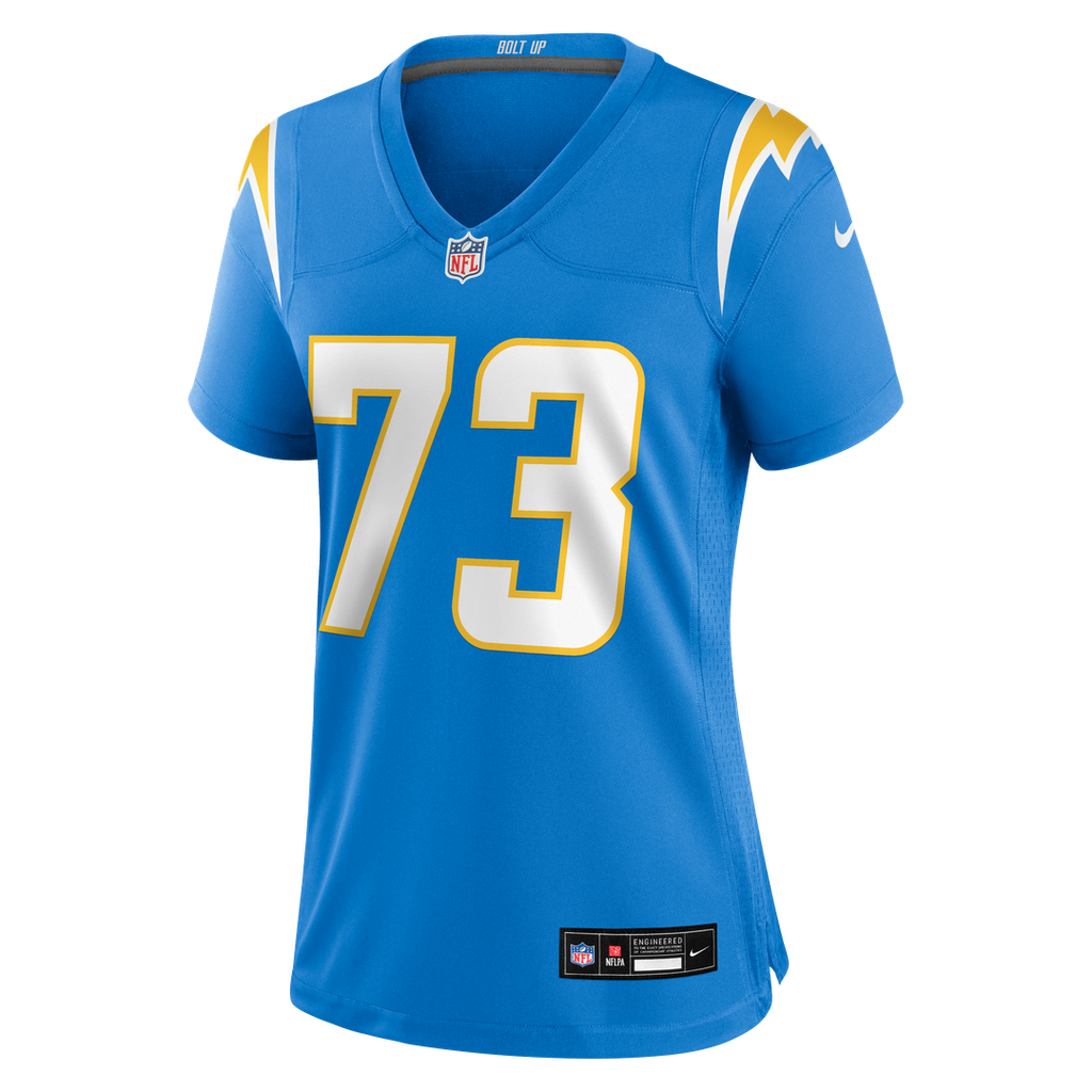 Alex Harkey Los Angeles Chargers Nike Women's Team Game Jersey - Powder Blue
