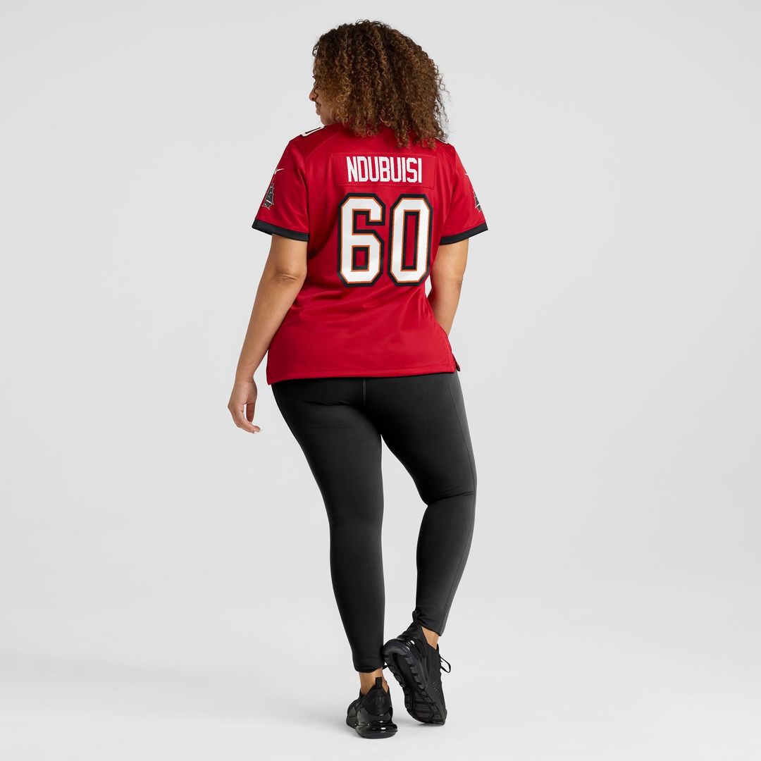 Haggai Ndubuisi Tampa Bay Buccaneers Nike Women's Team Game Jersey - Red