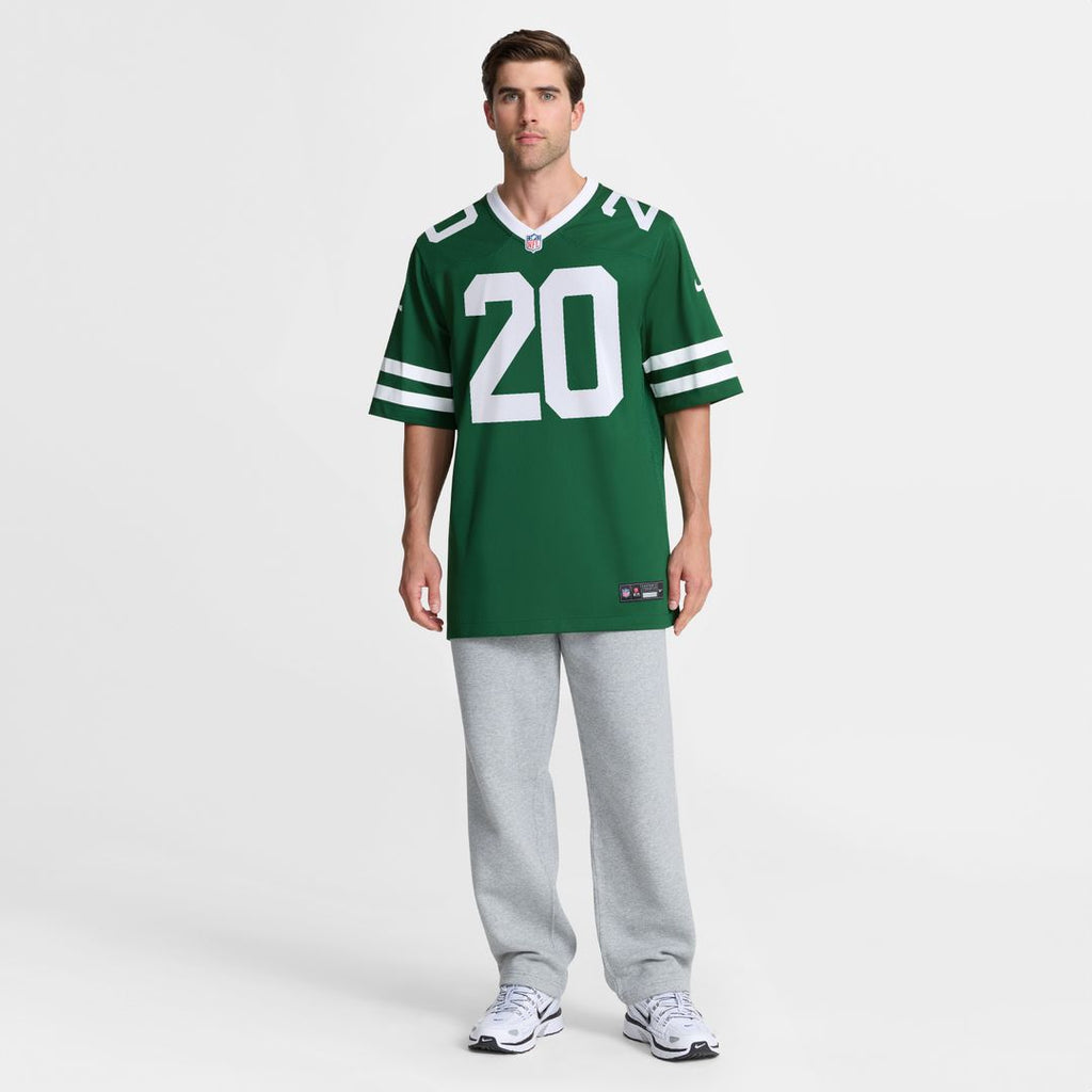 Breece Hall New York Jets Nike Alternate Game Official Jersey - Legacy Black