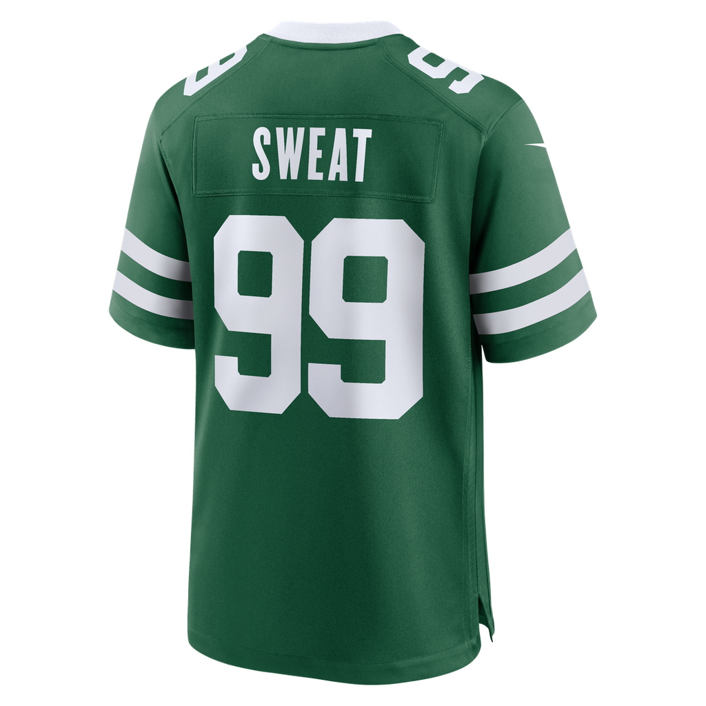 T'Vondre Sweat New York Jets Nike Team Game Official Jersey - Legacy Green