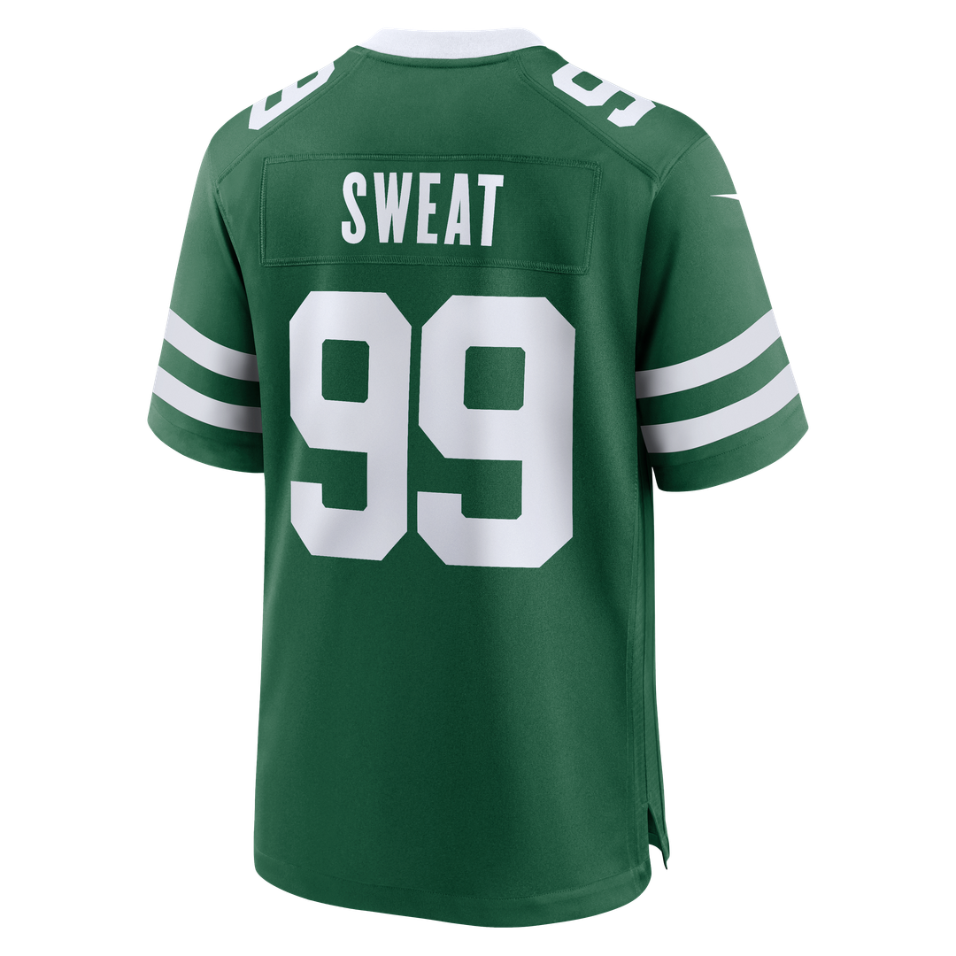 T'Vondre Sweat New York Jets Nike Team Game Official Jersey - Legacy Green