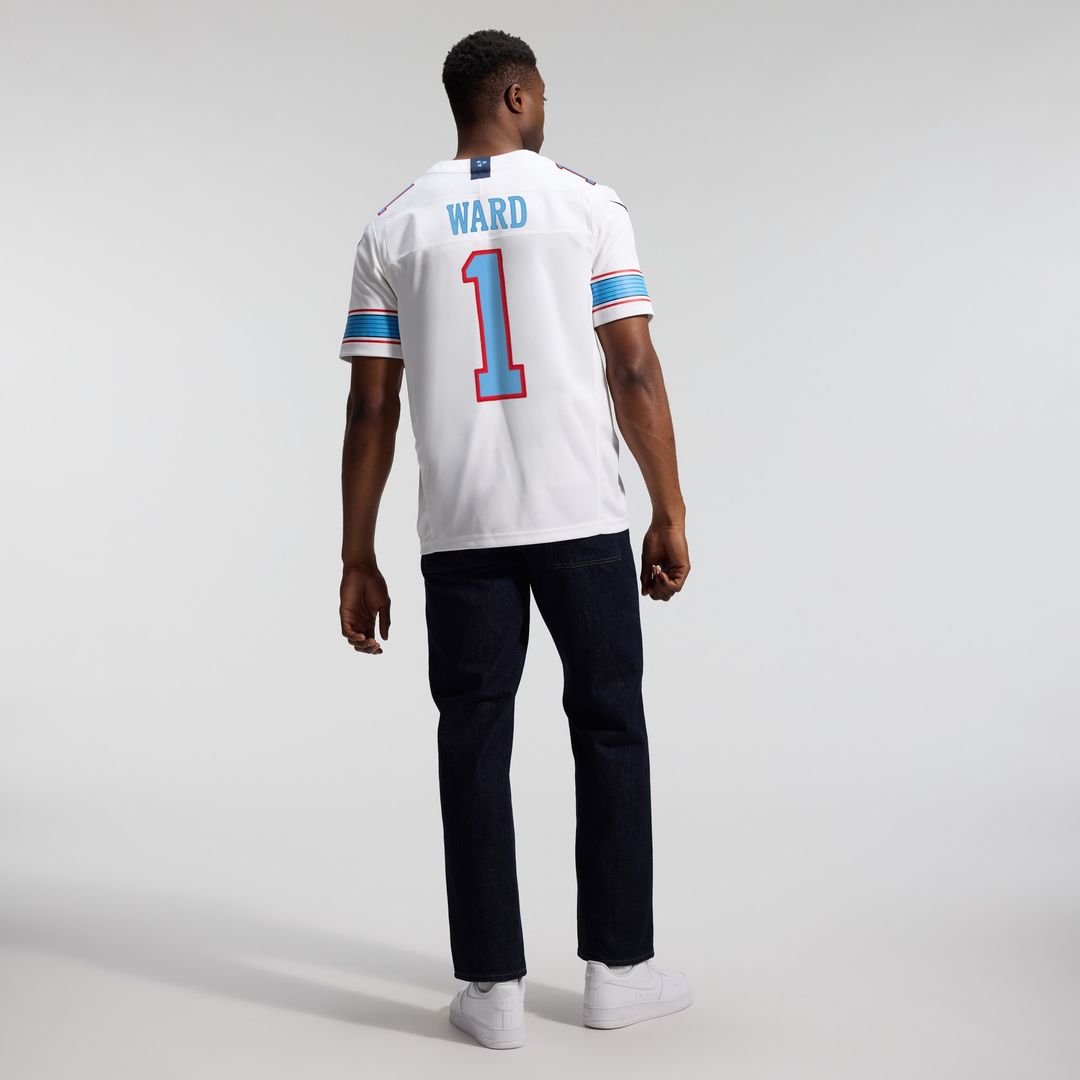 Cameron Ward Tennessee Titans Nike Vapor F.U.S.E. Stitched Limited Official Jersey - White