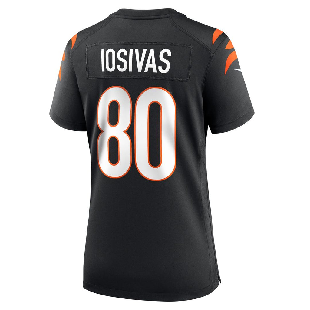 Andrei Iosivas Cincinnati Bengals Nike Women's Team Game Official Jersey -  Black