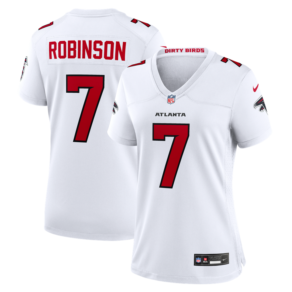Bijan Robinson Atlanta Falcons Nike Women's Game Official Jersey - White