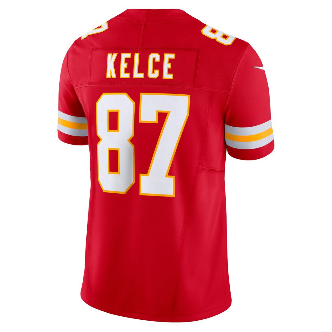 Travis Kelce Kansas City Chiefs Nike Vapor F.U.S.E. Limited Official Jersey - Red