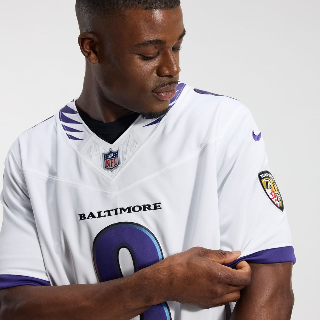 Lamar Jackson Baltimore Ravens Nike Vapor F.U.S.E. Stitched Limited Official Jersey - Purple