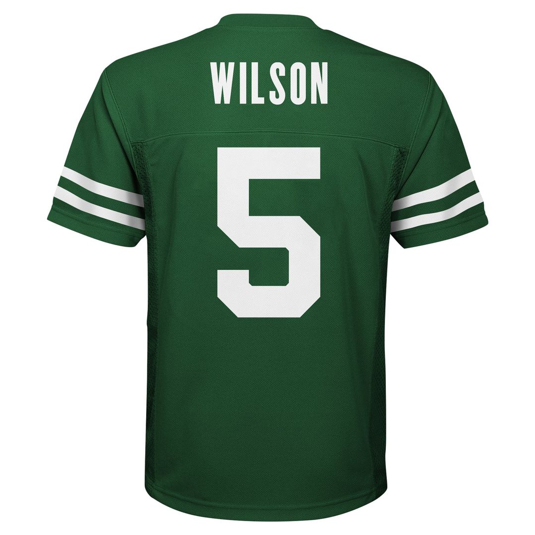 Garrett Wilson New York Jets Preschool Player Replica Jersey - Legend Green