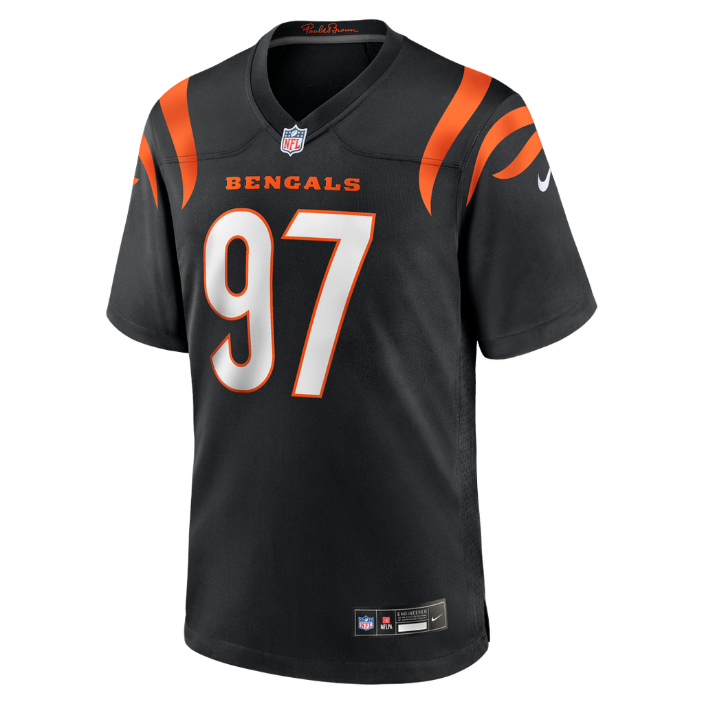 Dexter Lawrence II Cincinnati Bengals Nike Game Official Jersey - Orange