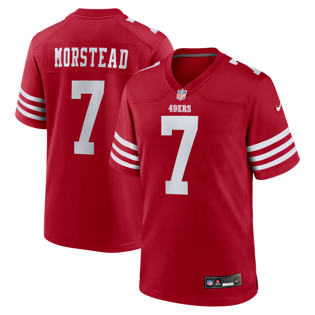 Thomas Morstead San Francisco 49ers Nike Team Game Jersey - Scarlet