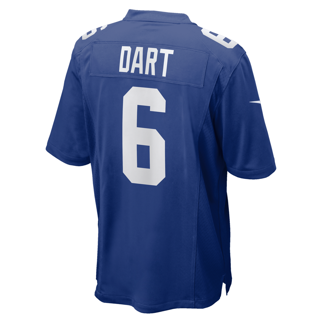 Jaxson Dart New York Giants Nike Alternate Century Red Game Official Jersey - Red