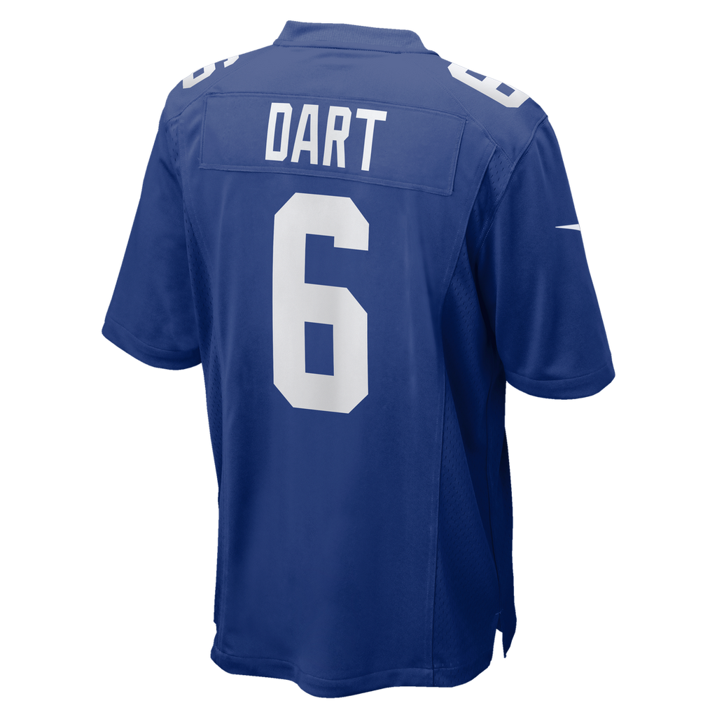 Jaxson Dart New York Giants Nike  Game Official Jersey - White