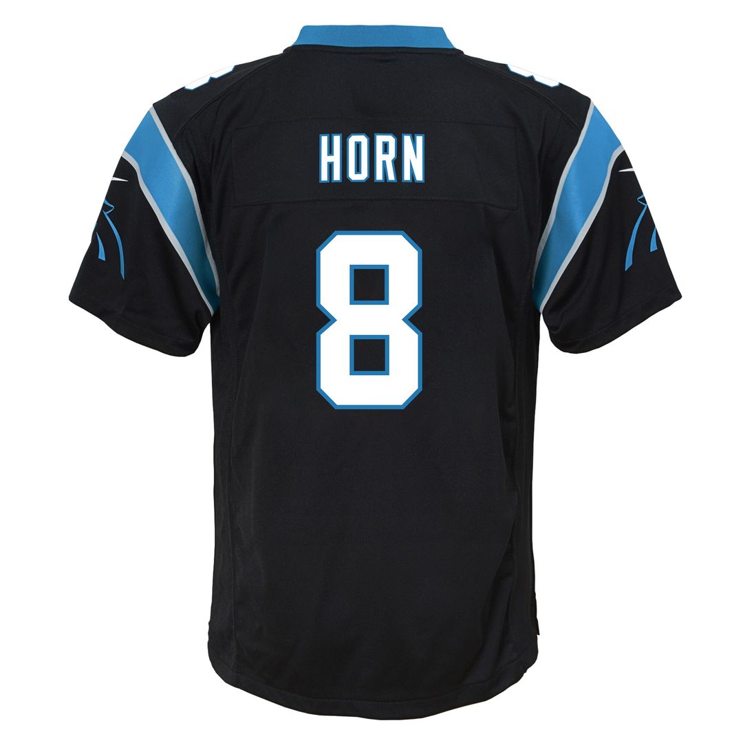 Jaycee Horn Carolina Panthers Nike Youth Game Official Jersey - Black