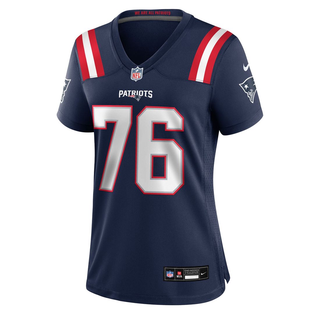 Morgan Moses New England Patriots Nike Women's Team Game Jersey - Navy